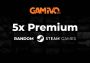 GAMIVO 5x Random Steam Games Global Steam Digital Key