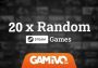 GAMIVO 20x Random Steam Games Global Steam Digital Key