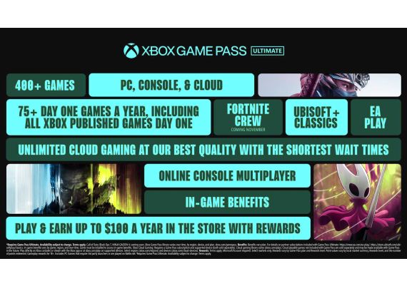 Xbox Game Pass Ultimate - 1 Month Subscription Card EUROPE