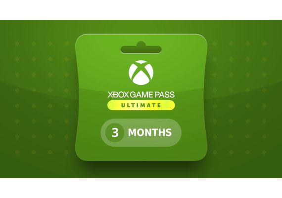 Xbox Game Pass Ultimate - 3 Month Subscription Card UNITED STATES