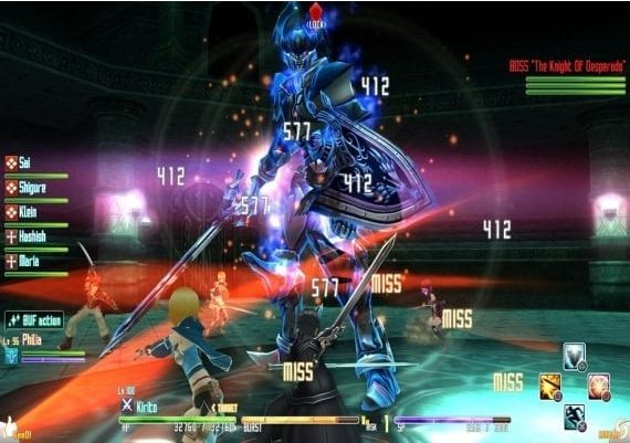 Sword Art Online Re: Hollow Fragment EN/JA/ZH Global Steam Digital Key