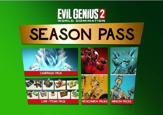 Evil Genius 2 - Season Pass DLC EN EU Xbox One/Series/Windows Digital Key
