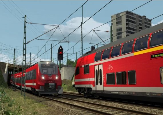 Train Simulator: Bahnstrecke Riesa - Dresden Route DLC EN Global Steam Digital Key