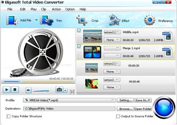 Bigasoft Total Video Converter Global Software License Digital Key