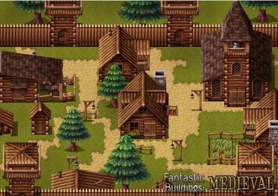RPG Maker MV: Fantastic Buildings - Medieval DLC EN/DE/FR/IT/PT/ES Global Steam Digital Key