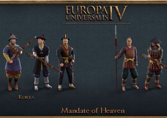 Europa Universalis IV - Mandate of Heaven Content Pack DLC EN/DE/FR/ES EU Steam Digital Key