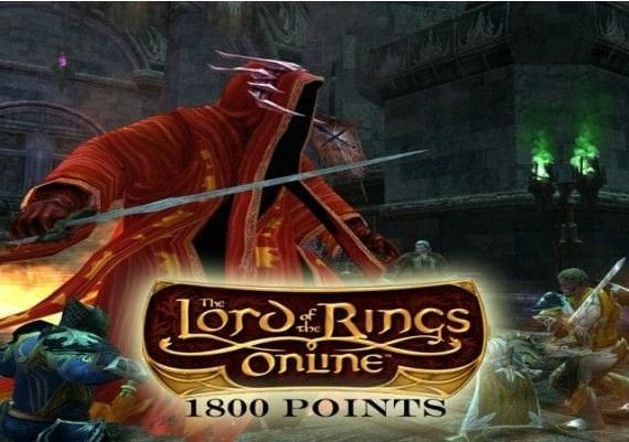 Lord of the Rings Online: Turbine EU 1800 Points Prepaid Digital Key