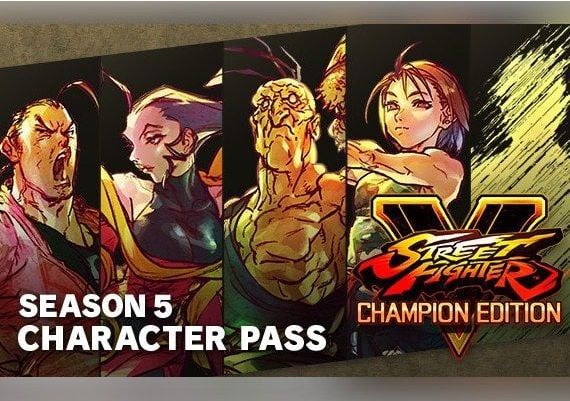Street Fighter V - Season 5 Character Pass DLC Global Steam Digital Key