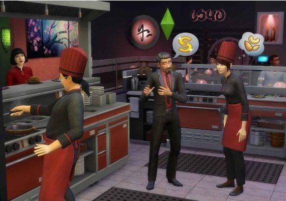 The Sims 4: Dine Out DLC EU EA App Digital Key