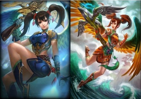 Smite - Jing Wei and Reborn Skin DLC EN Global Official website Digital Key