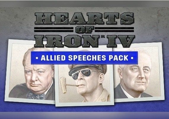 Hearts of Iron IV - Allied Speeches Music Pack DLC EN/DE/FR/PL/PT/RU/ES Global Steam Digital Key