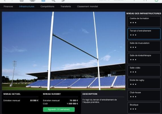 Pro Rugby Manager 2015 EN/FR Global Steam Digital Key