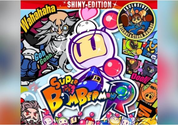 Super Bomberman R Shiny Edition EN/DE/FR/IT EU Nintendo Switch Digital Key