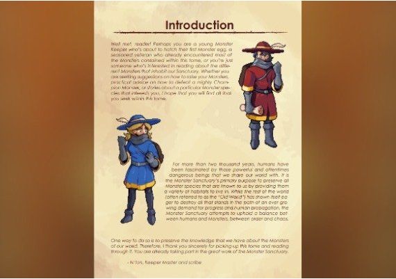 Monster Sanctuary: Monster Journal DLC EN Global Steam Digital Key