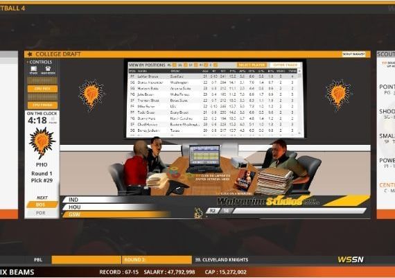 Draft Day Sports Pro Basketball 4 EN Global Steam Digital Key