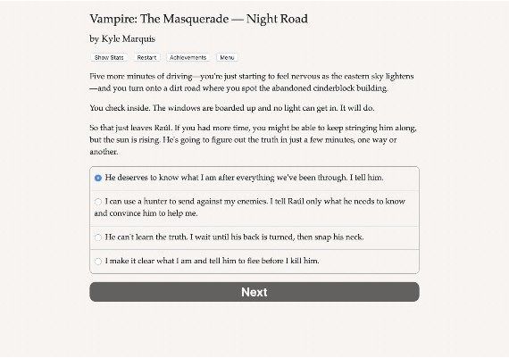 Vampire: The Masquerade - Night Road EN Global Steam Digital Key