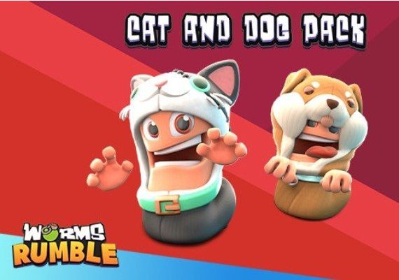Worms Rumble - Cats & Dogs Double Pack DLC Global Steam Digital Key