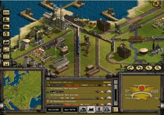 Railroad Tycoon II Platinum Edition EN EU Steam Digital Key