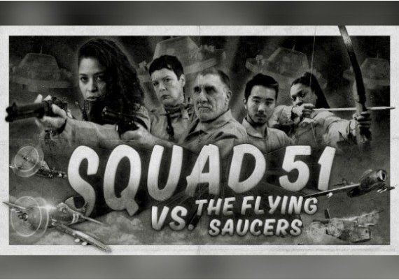 Squad 51 vs. the Flying Saucers Global Steam Digital Key