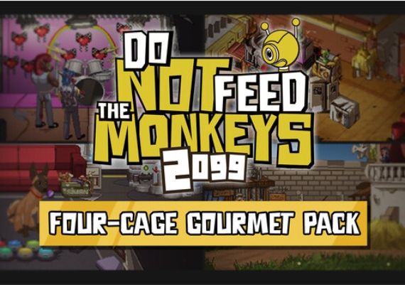 Do Not Feed the Monkeys 2099 - Four Cage Gourmet Pack DLC EN/DE/KO/RU/ZH/ES Global Steam Digital Key