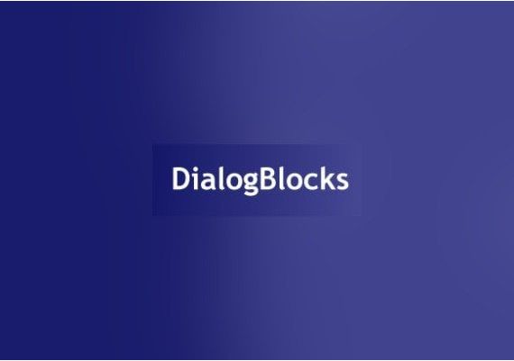 Anthemion: DialogBlocks 5 EN Global Software License Digital Key