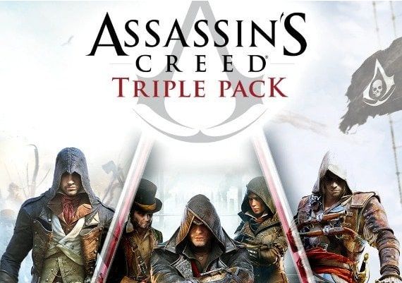 Assassin's Creed Triple Pack - Black Flag + Unity + Syndicate EN Turkey Xbox One/Series Digital Key