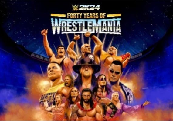 WWE 2K24 Forty Years of WrestleMania Edition EN/DE/FR/IT/ES/AR Latin America Steam Digital Key