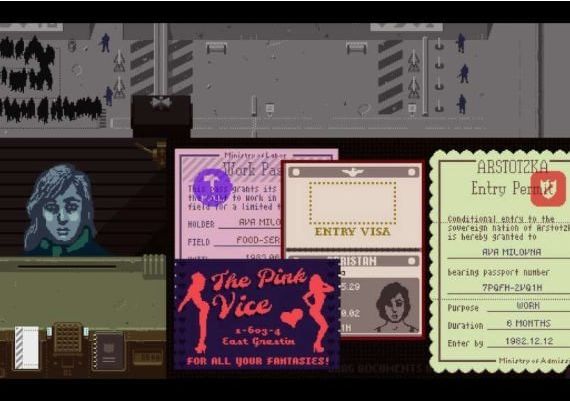 Papers, Please EN/DE/FR/PT/ES Global Steam Digital Key