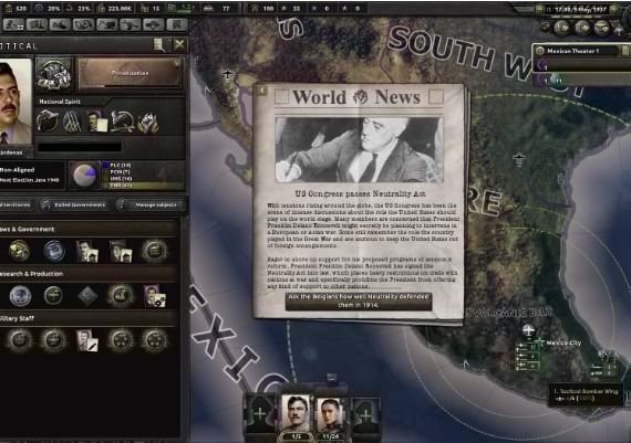 Hearts of Iron IV: Man the Guns DLC EN/DE/FR/PL/PT/RU/ES RU/CIS Steam Digital Key