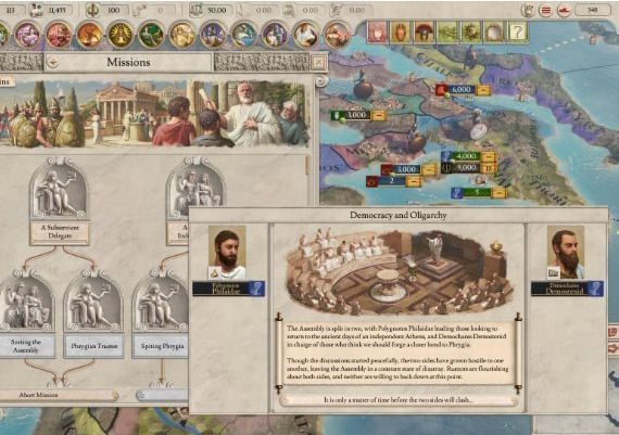 Imperator: Rome - Magna Graecia Content Pack DLC EN/DE/FR/RU/ZH/ES Global Steam Digital Key