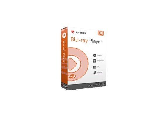 AnyMP4 Blu-ray Player 1 Year 1 PC EN/DE/FR/PT/ES Global Software License Digital Key