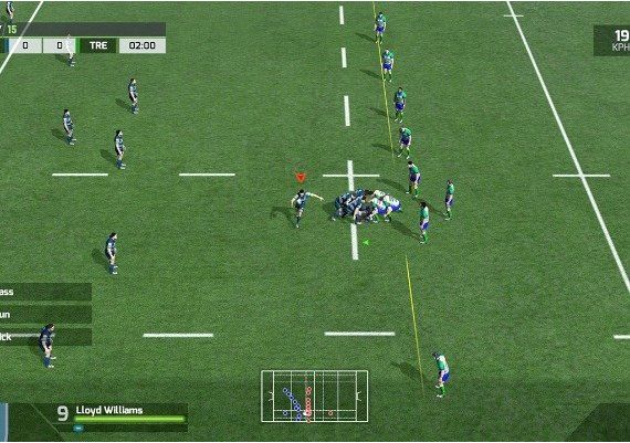 Rugby 15 EN/DE/FR/IT/RU/ES Global Steam Digital Key