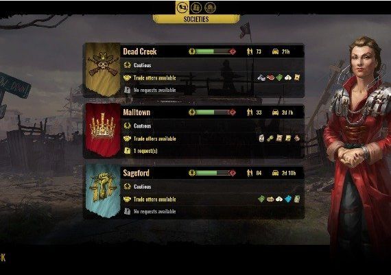 Surviving the Aftermath: New Alliances DLC EN/DE/FR/PL/PT/RU/ZH/ES Global Steam Digital Key