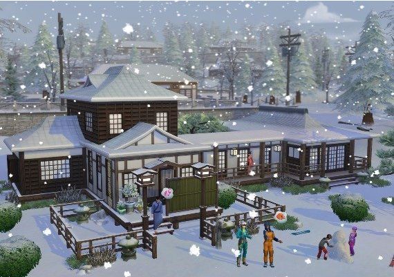 The Sims 4: Snowy Escape DLC Global EA App Digital Key