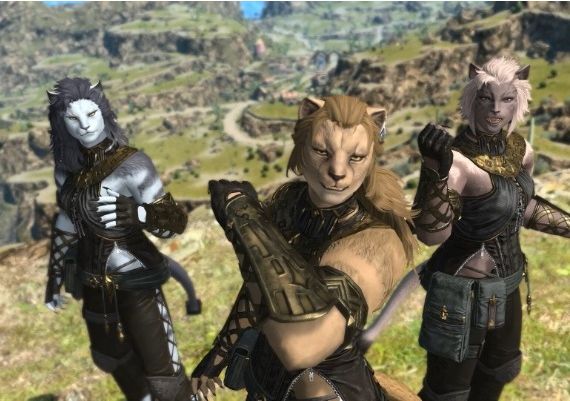 Final Fantasy XIV: Dawntrail - Mountain Zu DLC EN Global Official website Digital Key
