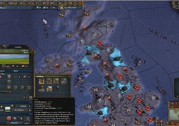 Europa Universalis IV: Rule Britannia DLC EN EU Steam Digital Key