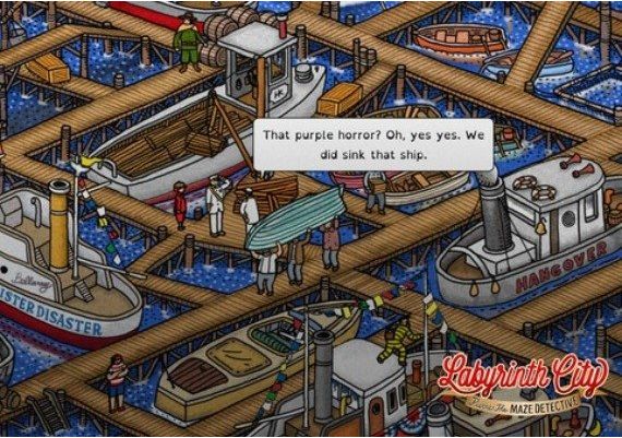 Labyrinth City: Pierre the Maze Detective EN Global Steam Digital Key