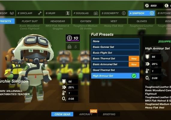 Bomber Crew Deluxe Edition EN/DE/FR/PL/RU/ES EU Steam Digital Key