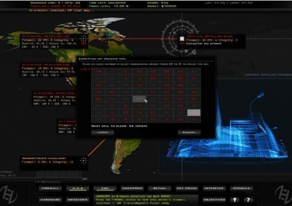 Hacker Evolution: Duality + 4 DLC - Bundle EN Global Steam Digital Key