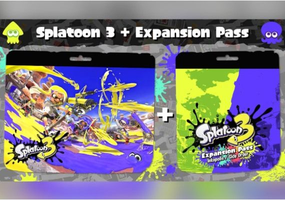 Splatoon 3 + Expansion Pass - Bundle EN/JA United States Nintendo Switch Digital Key