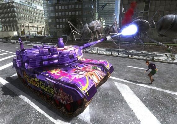 Earth Defense Force 4.1: Gigantus Tank, Bullet Girls Marking DLC EN/JA Global Steam Digital Key