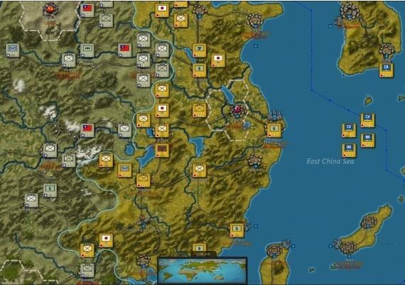 Strategic Command WWII: World at War EN/DE/FR/ES ROW Steam Digital Key