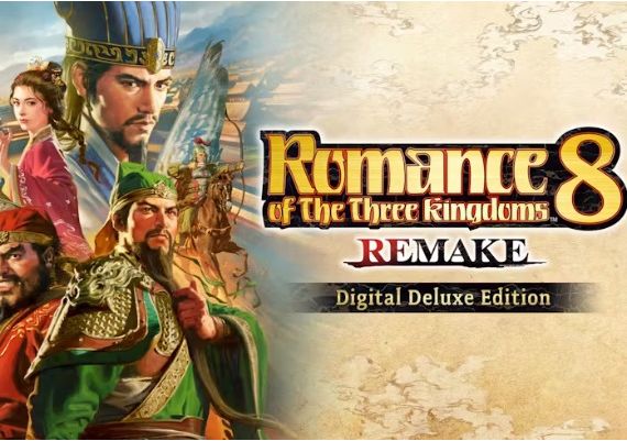 Romance of the Three Kingdoms 8 - Remake Deluxe Edition EN/JA/KO/ZH/ZH EU Steam Digital Key