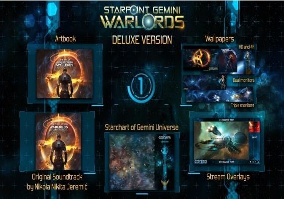 Starpoint Gemini Warlords: Upgrade to Digital Deluxe DLC EN Global Steam Digital Key