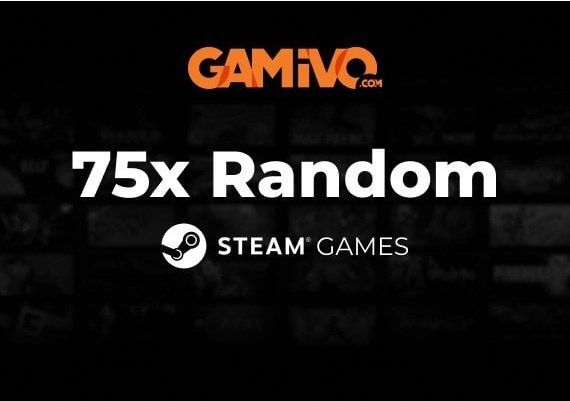 GAMIVO 75x Random Steam Games Global Steam Digital Key