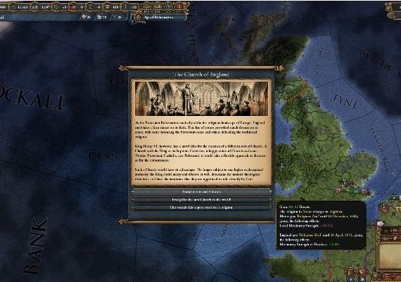 Europa Universalis IV: Rule Britannia DLC EN EU Steam Digital Key