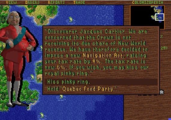 Sid Meier's Colonization (Classic) EN/DE/FR/ES Global Steam Digital Key