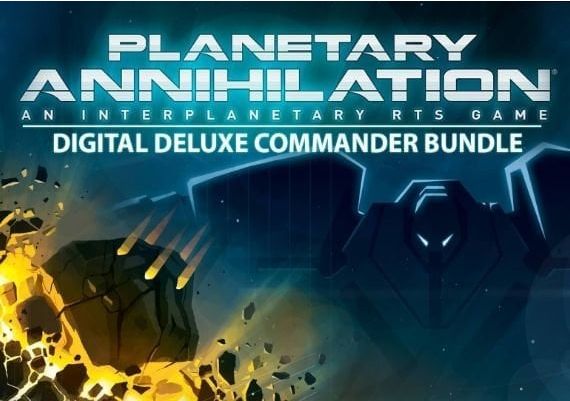 Planetary Annihilation - Digital Deluxe Commander Bundle EN Global Steam Digital Key