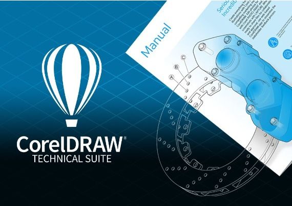 CorelDraw Technical Suite 2024 EN Global Software License Digital Key