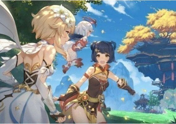 Genshin Impact - Blessing of the Welkin Moon for 30 Days DLC EN Global Official website Digital Key